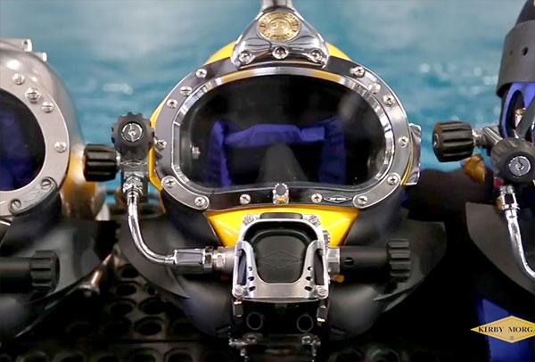 Kirby Morgan Helmet Exploded Views - ocean eye inc